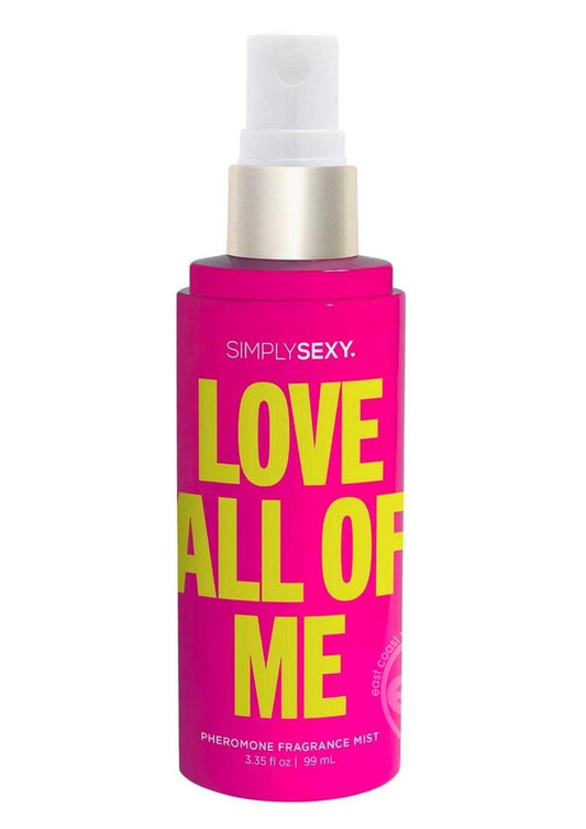 Simply Sexy Pheromone Body Mist Love All of Me 3.35oz