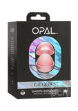 Opal Smooth Silicone Rechargeable Massager - Pink