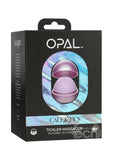 Opal Tickler Silicone Rechargeable Massager - Purple