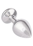 Jewel Rose Aluminum Anal Plug - Large - Pink