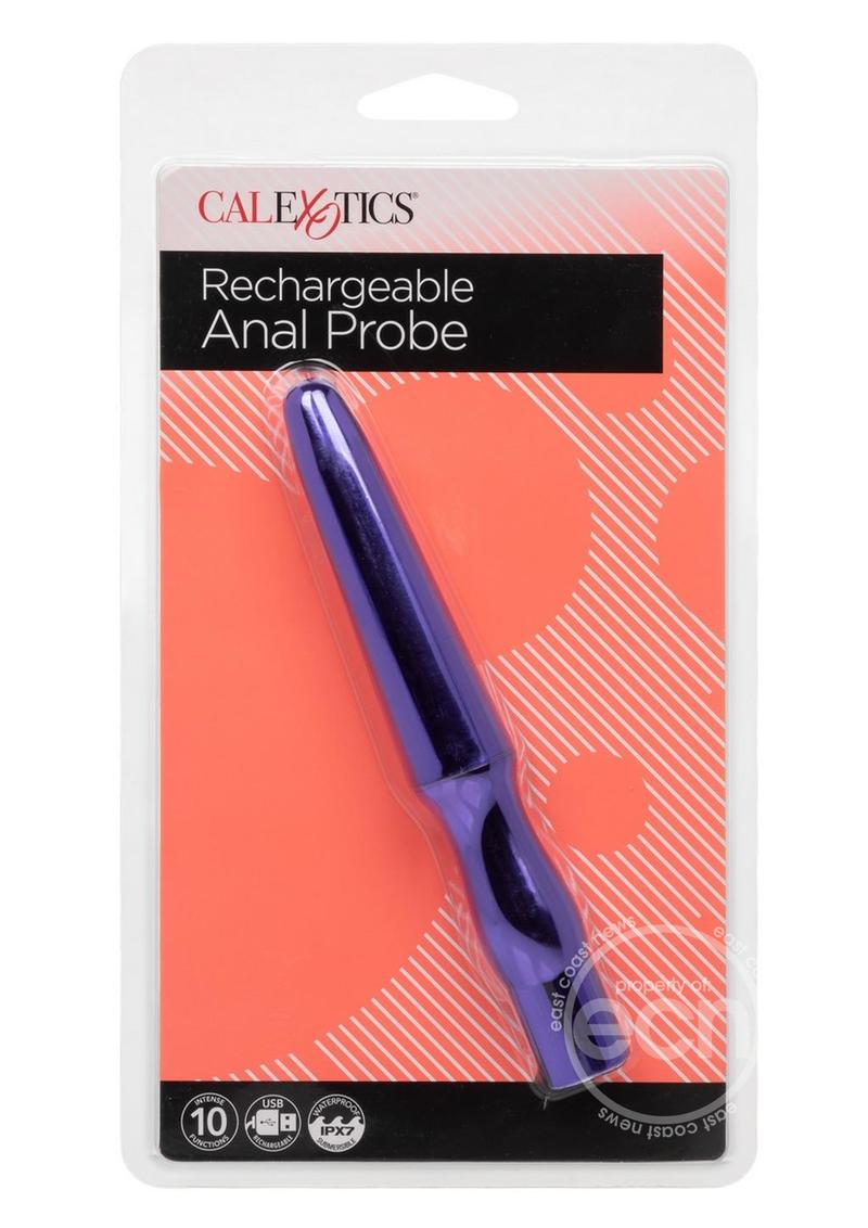 Anal Toys Rechargeable Silicone Anal Probe