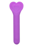 Bliss Liquid Silicone Lover Rechargeable Vibrator - Purple