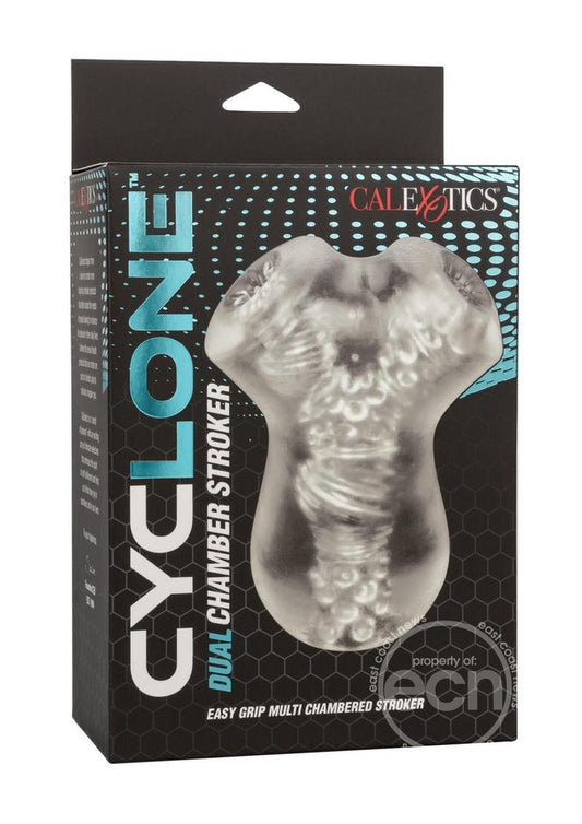 Cyclone Dual Chamber Stroker - Clear