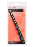 Anal Toys Rechargeable X-10 Silicone Beads - Black