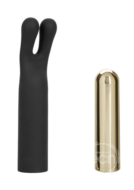 Raven Charmer Rechargeable Silicone Bullet - Black