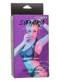 Euphoria Collection Halter Buckle Harness - Black