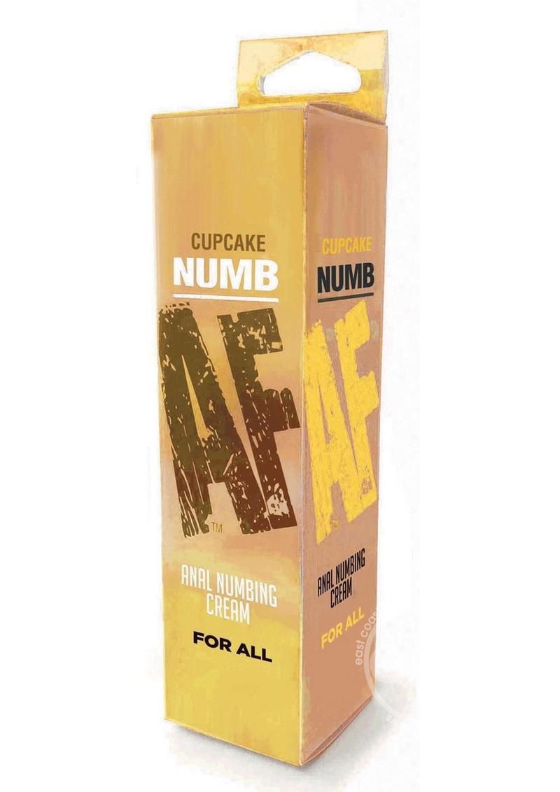 Numb AF Anal Numbing Flavored Cream 1.5oz - Cupcake