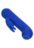 Thicc Chubby Bunny Rechargeable Silicone Rabbit Vibrator - Blue