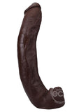 Signature Cocks Ultraskyn Dredd Dildo with Removable Suction Cup 13.5in - Chocolate