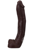 Signature Cocks Ultraskyn Dredd Dildo with Removable Suction Cup 13.5in - Chocolate