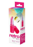 VeDO Retro Silicone Rechargeable Bullet - Pink