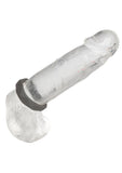 Alpha Liquid Silicone Prolong Presmatic Cock Ring - Gray