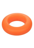 Alpha Liquid Silicone Prolong Cock Ring - Large - Orange