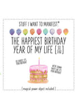 Warm Human The Best Birthday Year Of My Life (So Far) (discontinued)