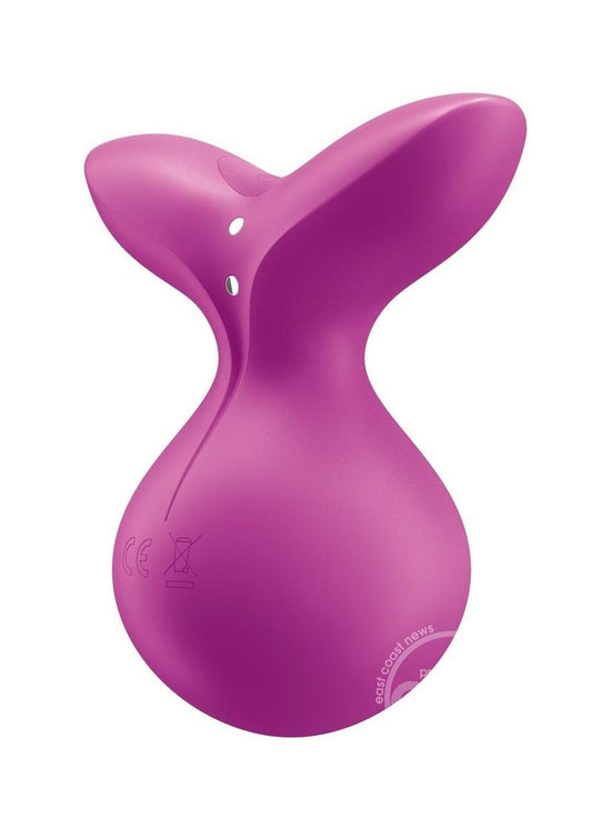 Satisfyer Viva La Vulva 3 Rechargeable Silicone Clitoral Stimulator - Violet