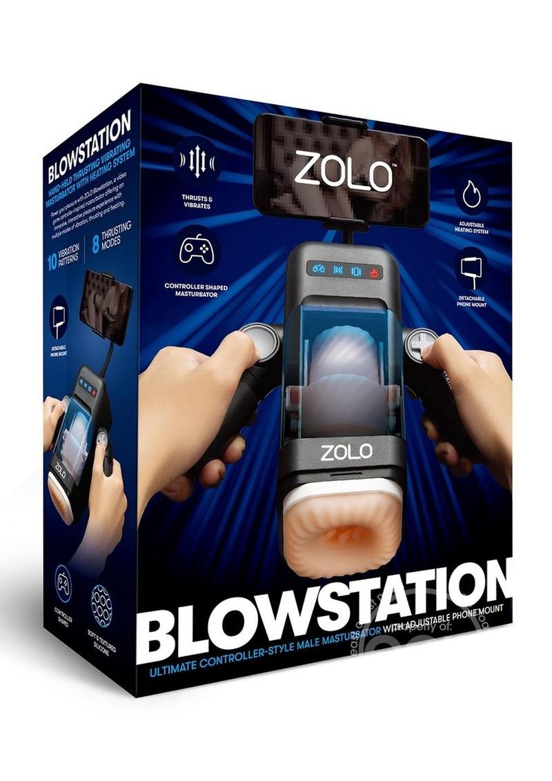 Blowstation Rechargeable Masturbator - Black