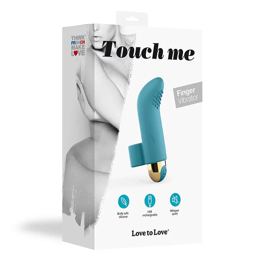 Love to Love Touch Me Rechargeable Silicone Finger Vibrator