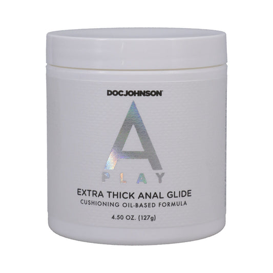 A-Play Extra-Thick Anal Glide Cushioning  Oil-Based Formula 4.5 oz.