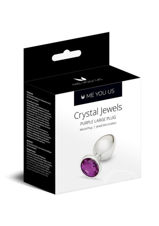 ME YOU US Crystal Jewels - Large - Purple