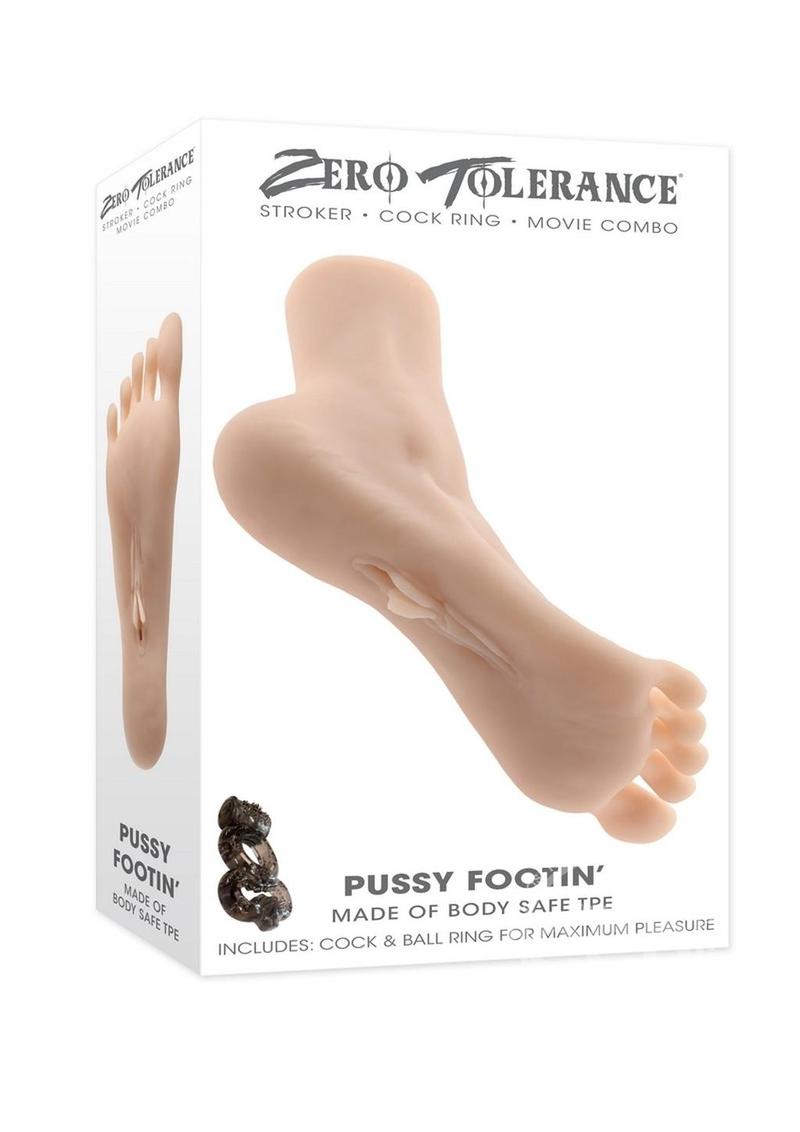 Zero Tolerance Pussy Footin' Masturbator - Vanilla