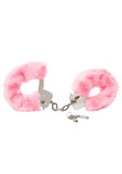 Pleasure Cuffs with Satin Mask - Pink