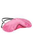 Pleasure Cuffs with Satin Mask - Pink