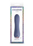 Charms Fern Rechargeable Silicone Mini Vibrator - Gray