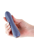 Charms Fern Rechargeable Silicone Mini Vibrator - Gray