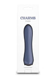 Charms Fern Rechargeable Silicone Mini Vibrator - Gray