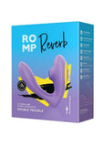 ROMP Reverb Rechargeable Silicone Clitoral and G-Spot Stimulator Purple