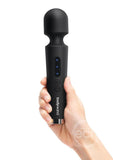 Bodywand Power Wand Rechargeable Silicone Wand Massager 8in - Black