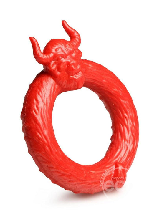 Creature Cocks Beast Mode Silicone Cock Ring - Red