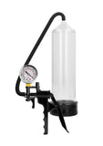 Pumped Elite Beginner Pump With PSI Gauge Clear