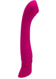 Nu Sensuelle Calypso Rechargeable Silicone Roller Motion G-Spot Vibrator with Clitoral Stimulation - Magenta