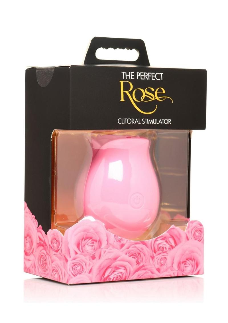 Bloomgasm The Perfect Rose Rechargeable Silicone Clitoral Stimulator / PINK