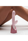 Blush Collection Fraya Rechargeable Silicone Rabbit Vibrator - Pink