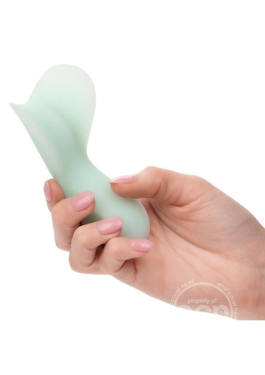 Pacifica Tahiti Rechargeable Silicone Vibrator - Green