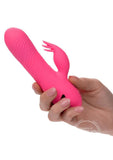 California Dreaming Sacramento Sweetie Rechargeable Silicone Dual Vibrator - Pink