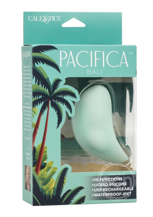 Pacifica Bali Rechargeable Silicone Vibrator - Green