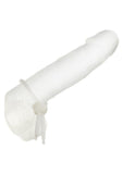 Alpha Liquid Silicone Lasso Cock Tie - Natural White