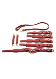 Bedroom Bliss Lover's Restraints Set - Red