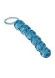 Swirl Pleasure Anal Beads -Blue