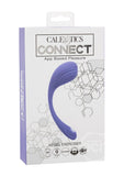 CalExotics Connect Kegel Exerciser Rechargeable Silicone App Compatible Stimulator with Remote - Purple