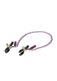 Nipple Play Purple Chain Nipple Clamps - Purple