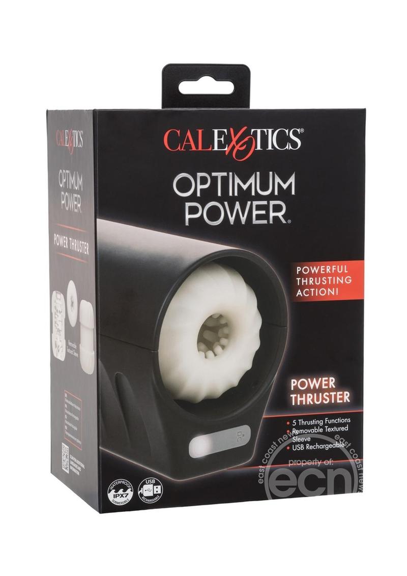 Optimum Power Power Thruster Rechargeable Stroker - Black