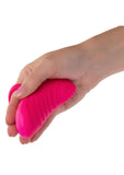 Envy Handheld Thumping Rechargeable Silicone Massager - Pink