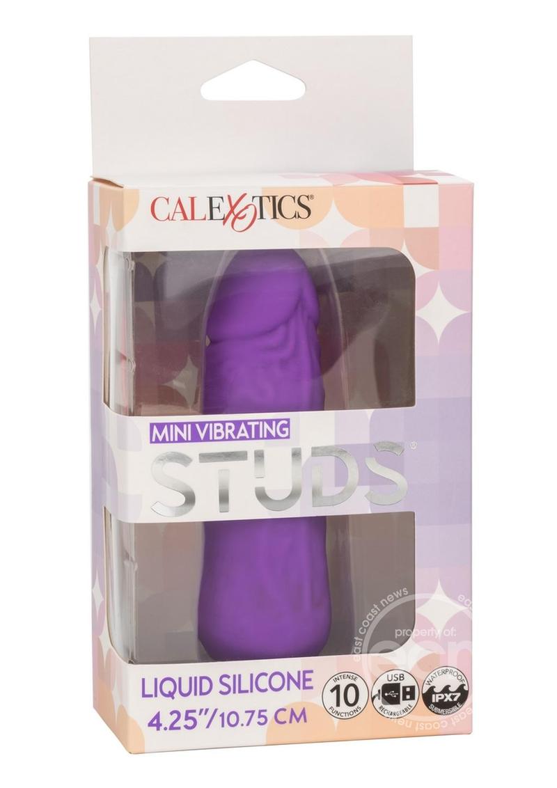 Mini Vibrating Studs Rechargeable Silicone Vibrator