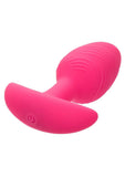 Cheeky Rechargeable Silicone Glow in The Dark Butt Plug - Pink