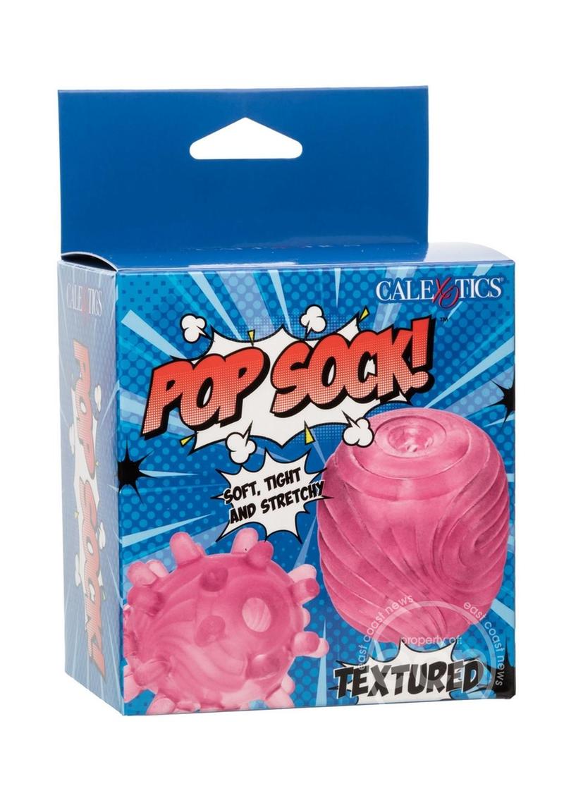 Pop Sock Textured Stroker - Pink