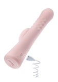 Blush Jaymie Rechargeable Silicone Rabbit Vibrator - Pink